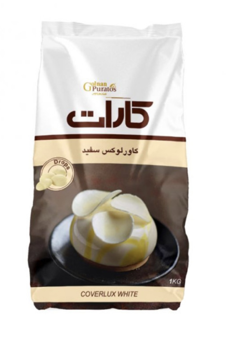 شکلات سکه ای کارات تلخ و شیری و سفید گلنان پوراتوس